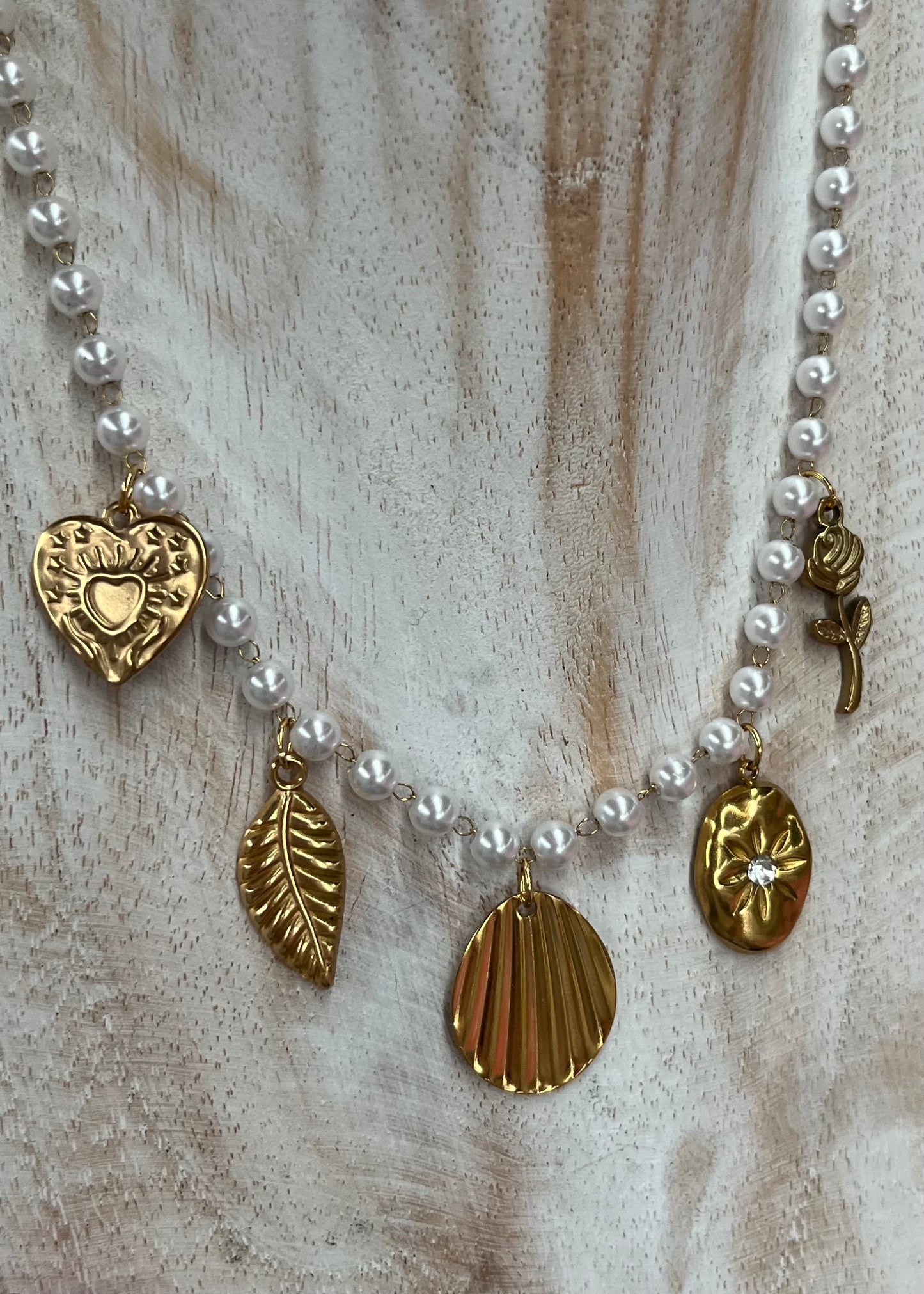 Base collier - Perles d’eau douce