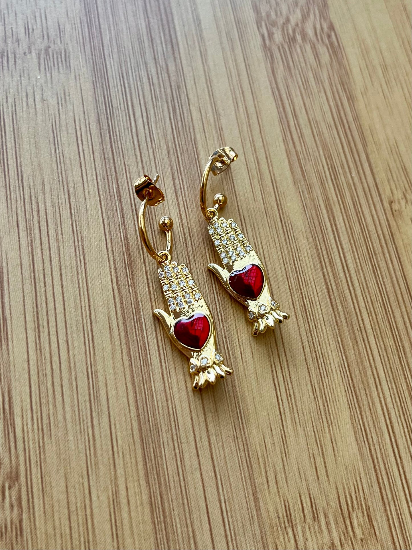 Boucles d’oreilles « Mano »