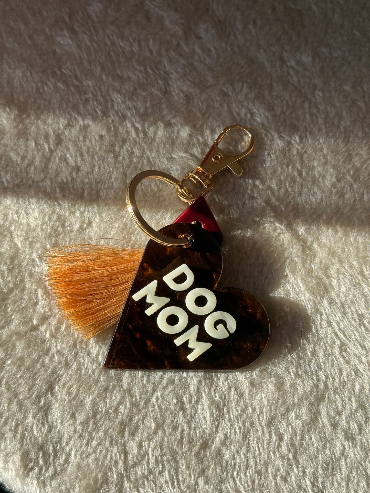 Porte-clé « Dog Mom »