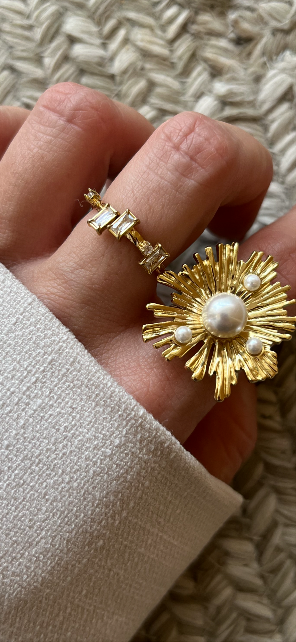 Bague “Camélia”