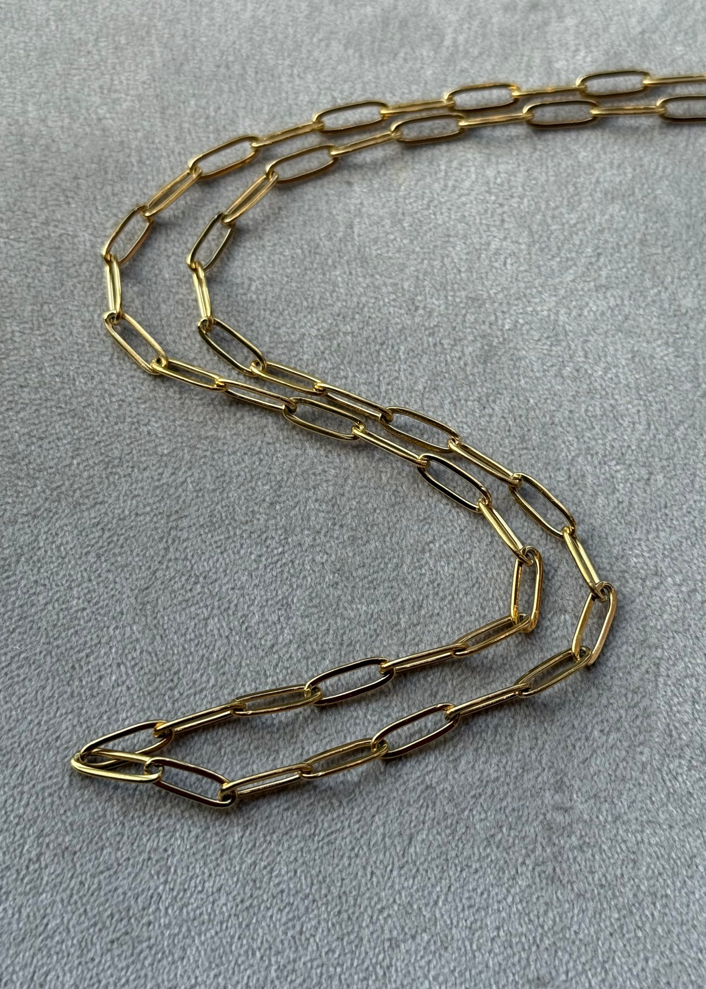 1- Base collier | Long collier classique
