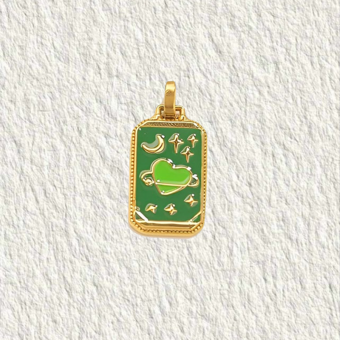 Charm « Fire » - Vert