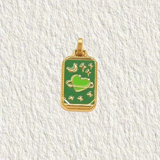 Charm « Fire » - Vert