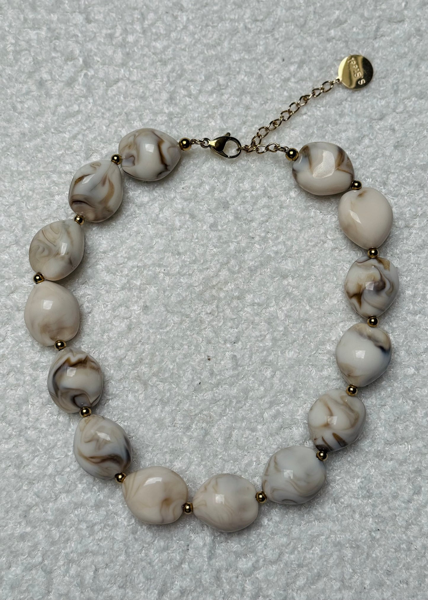 Collier «Carmen» - Beige