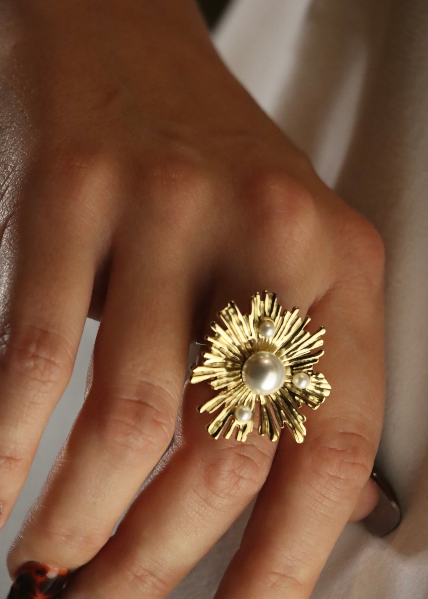 Bague “Camélia”