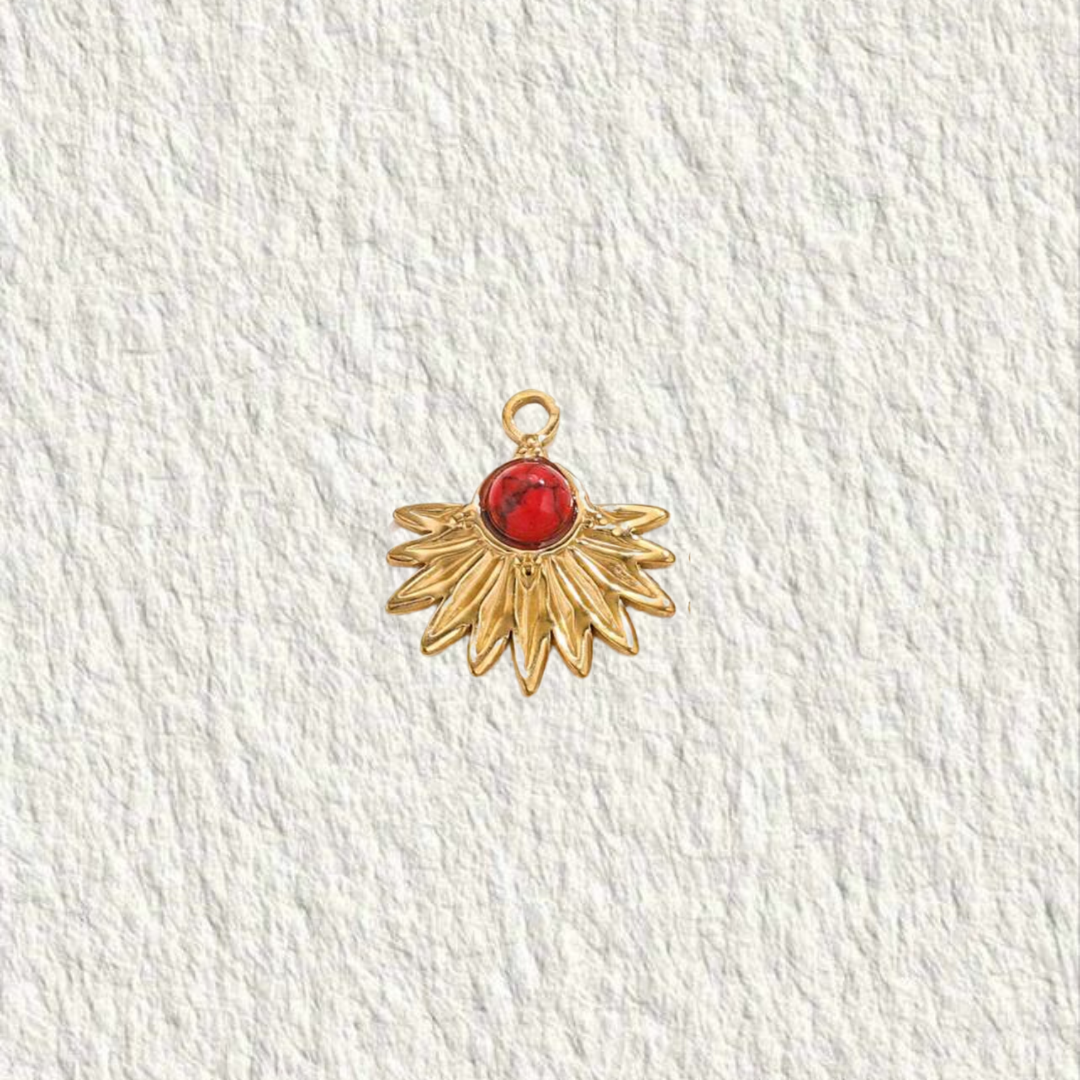 Charm - « Power » Jaspe rouge