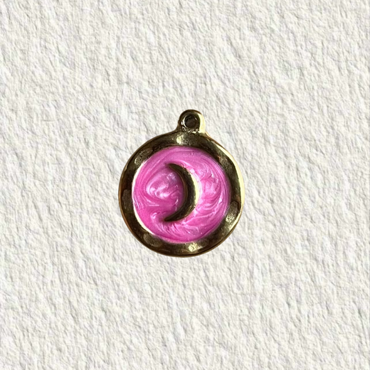 Charm “Lune Rose”