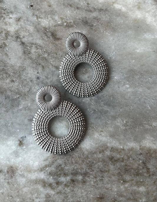 Boucles d’oreilles « Darla » - Argenté