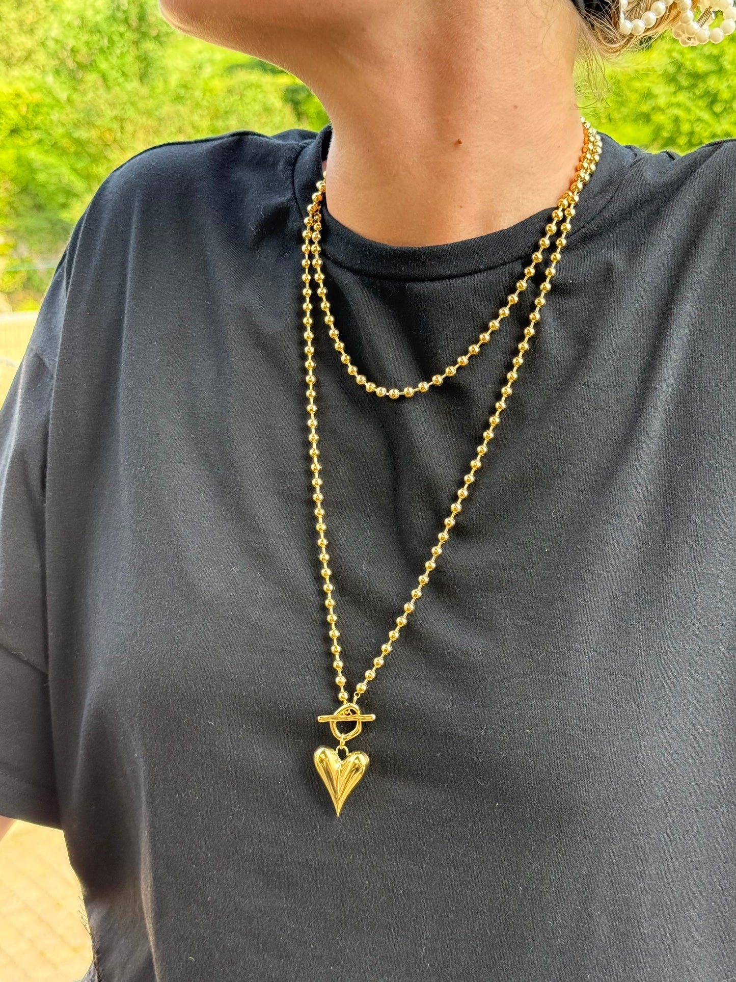Long collier «Victoire»