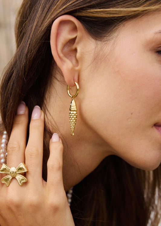 Boucles d’oreilles «Capucine»