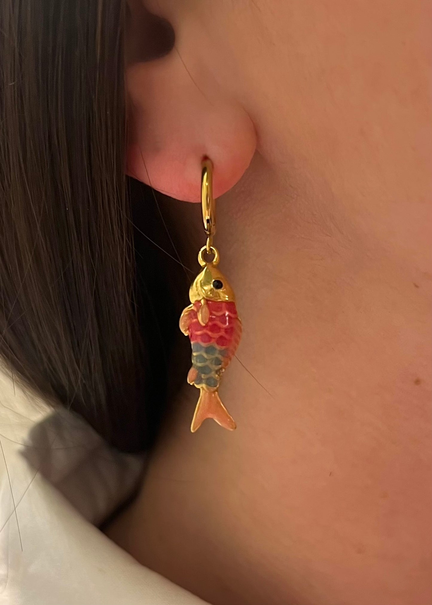 Boucles d’oreilles « Big fish »