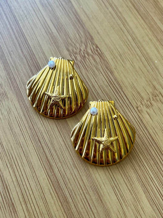 Boucles d’oreilles « mermaid »