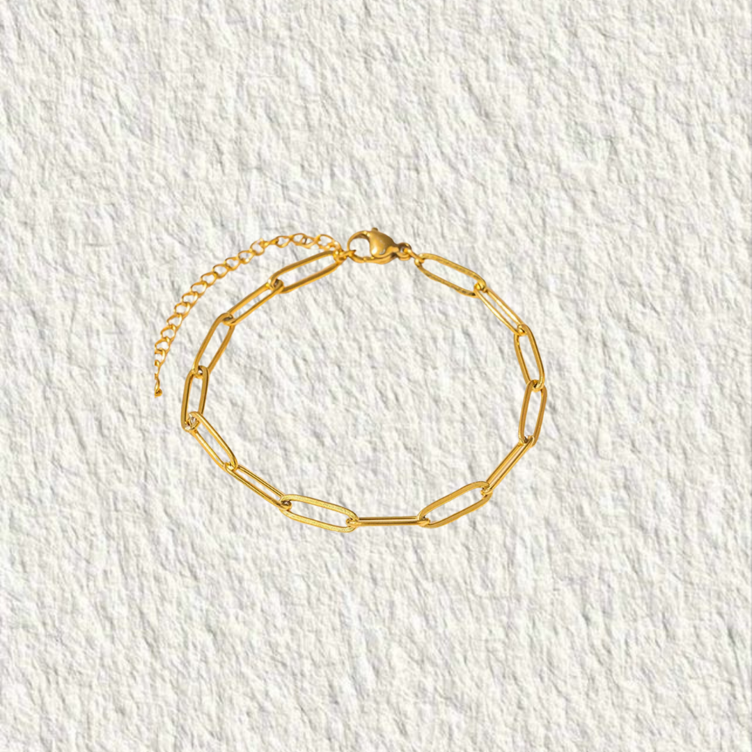 Base bracelet en maille fine