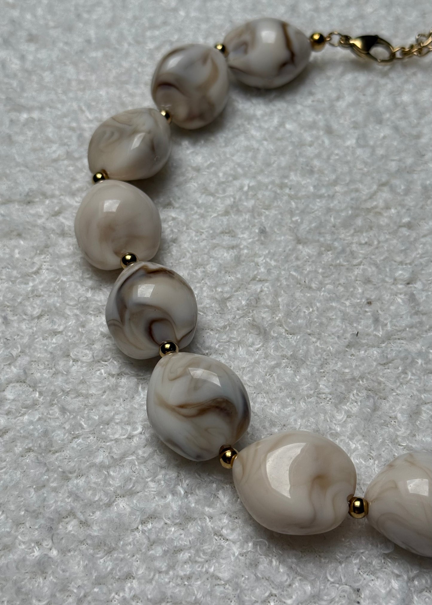 Collier «Carmen» - Beige
