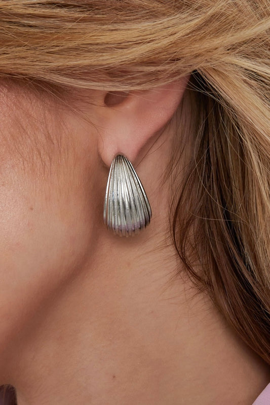 Boucles d’oreilles « Dory » - Argenté