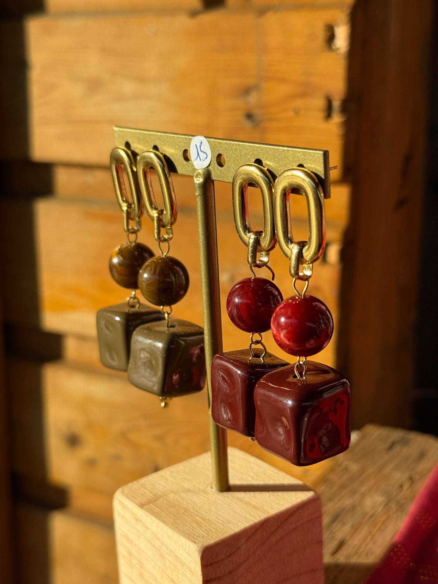 Boucles d’oreilles « Béa »