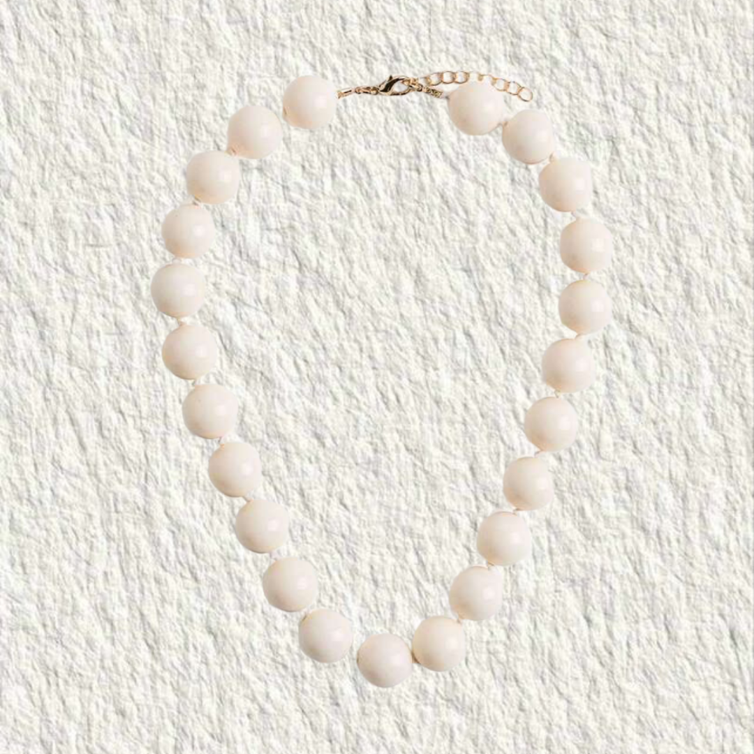 Base collier - Grosses perles