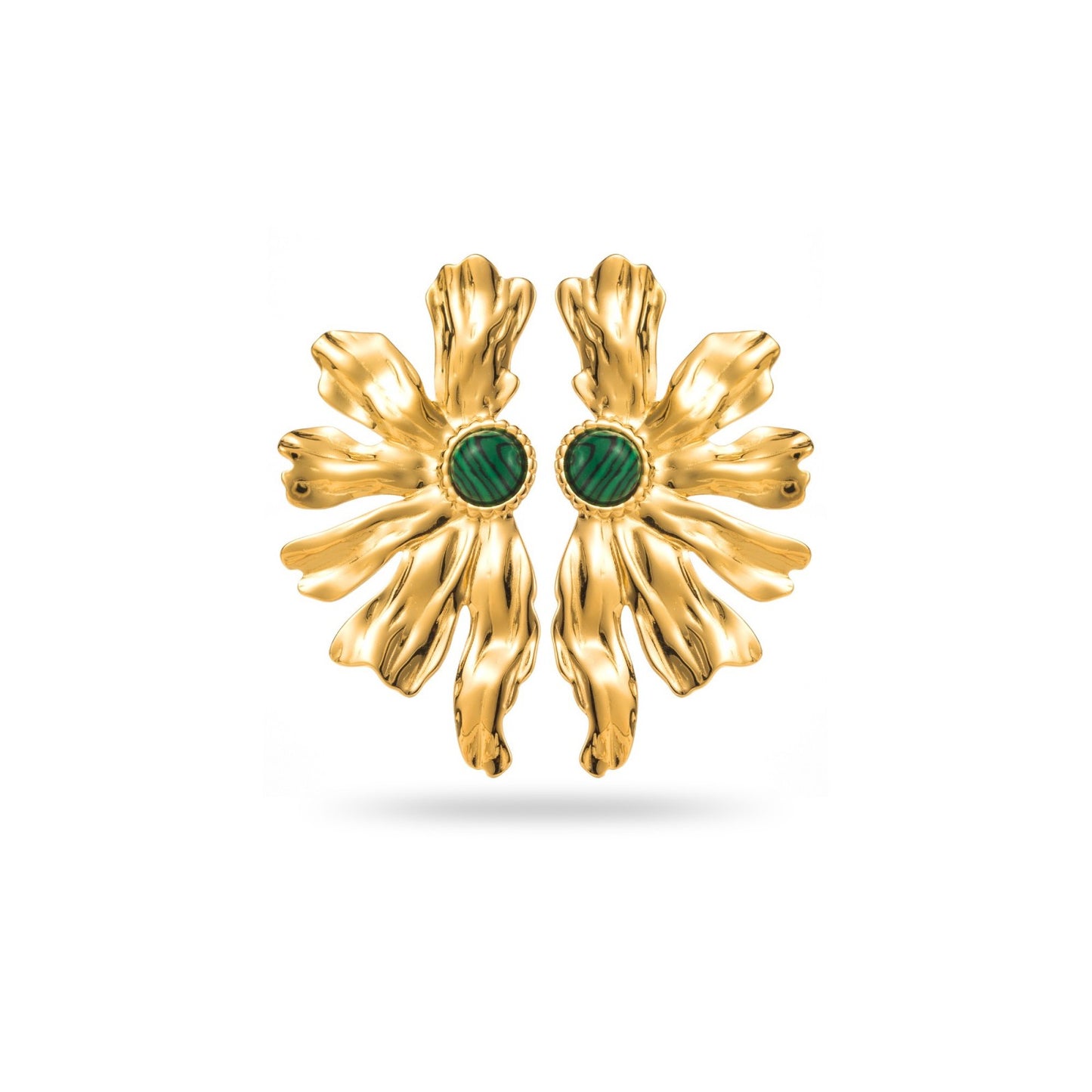 Boucles d'oreilles "Nemo" - Vert